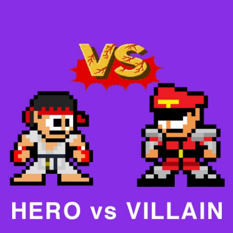 le8bit 8-Bit Hero vs Villain